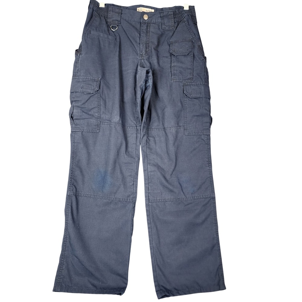 5.11 Tactical Womens Navy Blue Ripstop Cargo Pants Size 6 Regular 64358